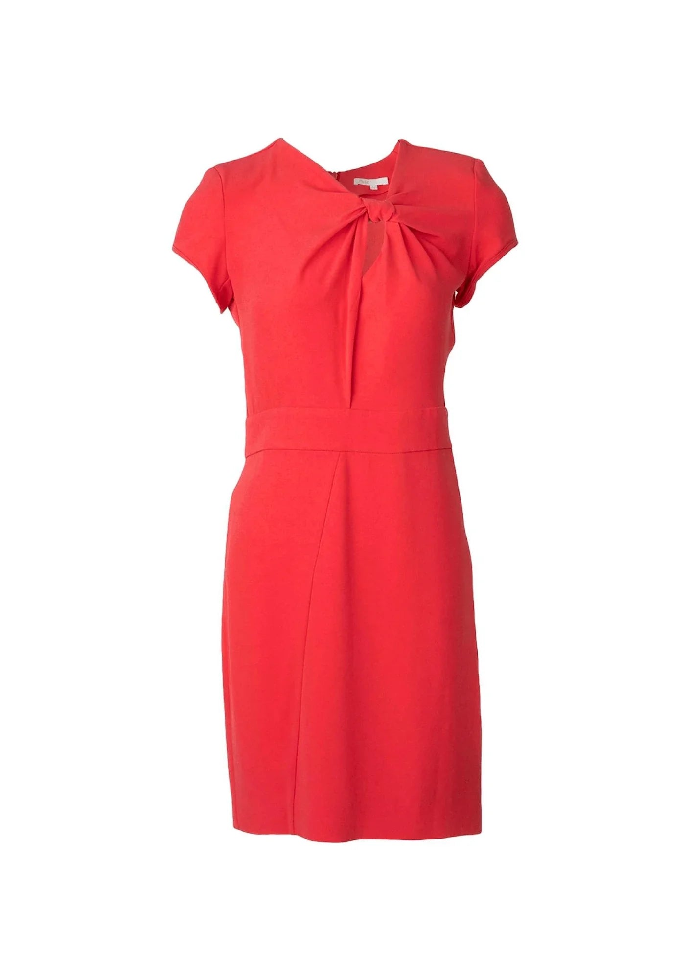 RED MINI DRESS Stylish Button-Down Mini Dress