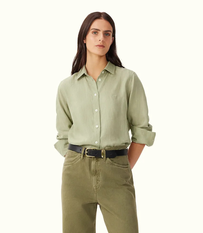 R.M.Williams - Highgate Shirt - Moss Green-- Elegant Classic Vintage