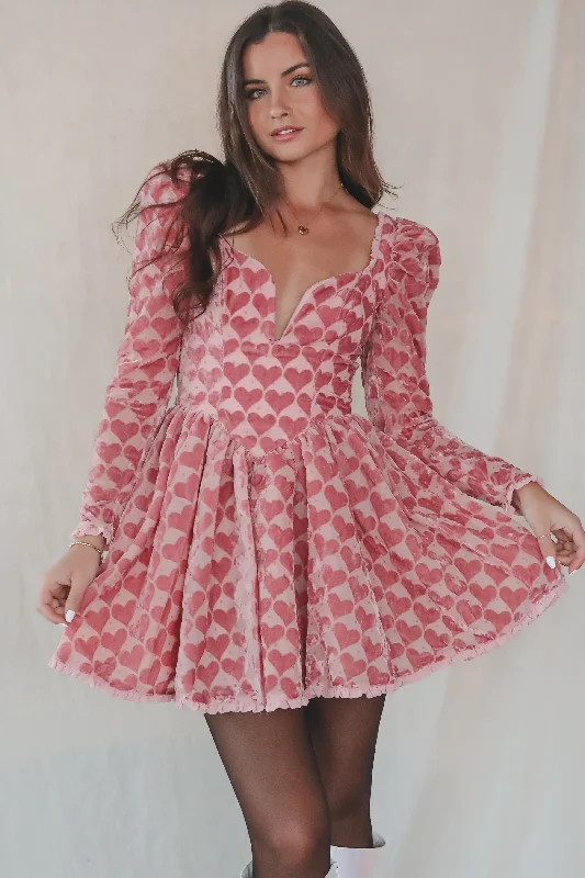 FOR LOVE & LEMONS Theresa Mini Dress Stylish Button-Down Mini Dress