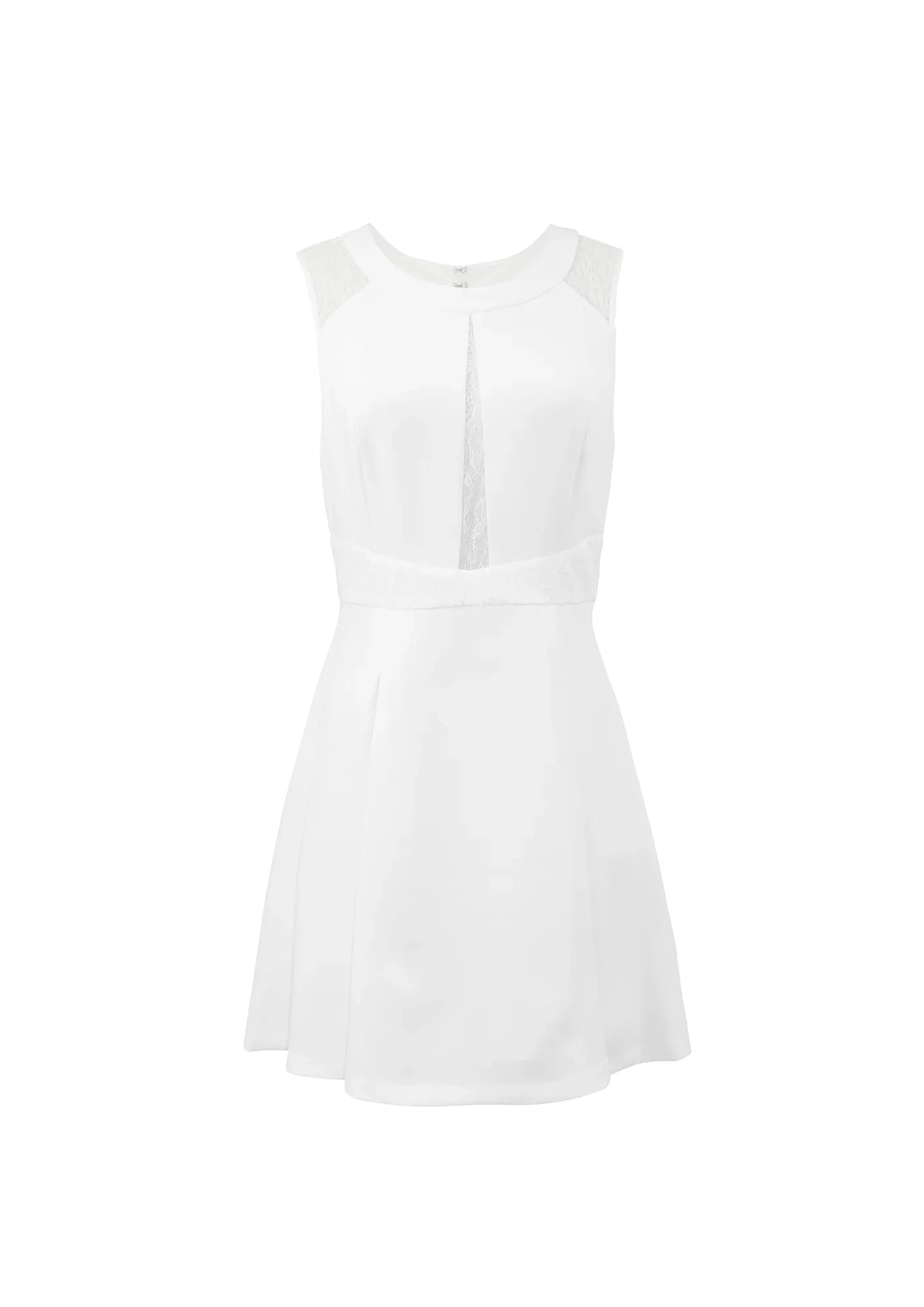 WHITE MINI DRESS Cozy Long Sleeve Mini Dress