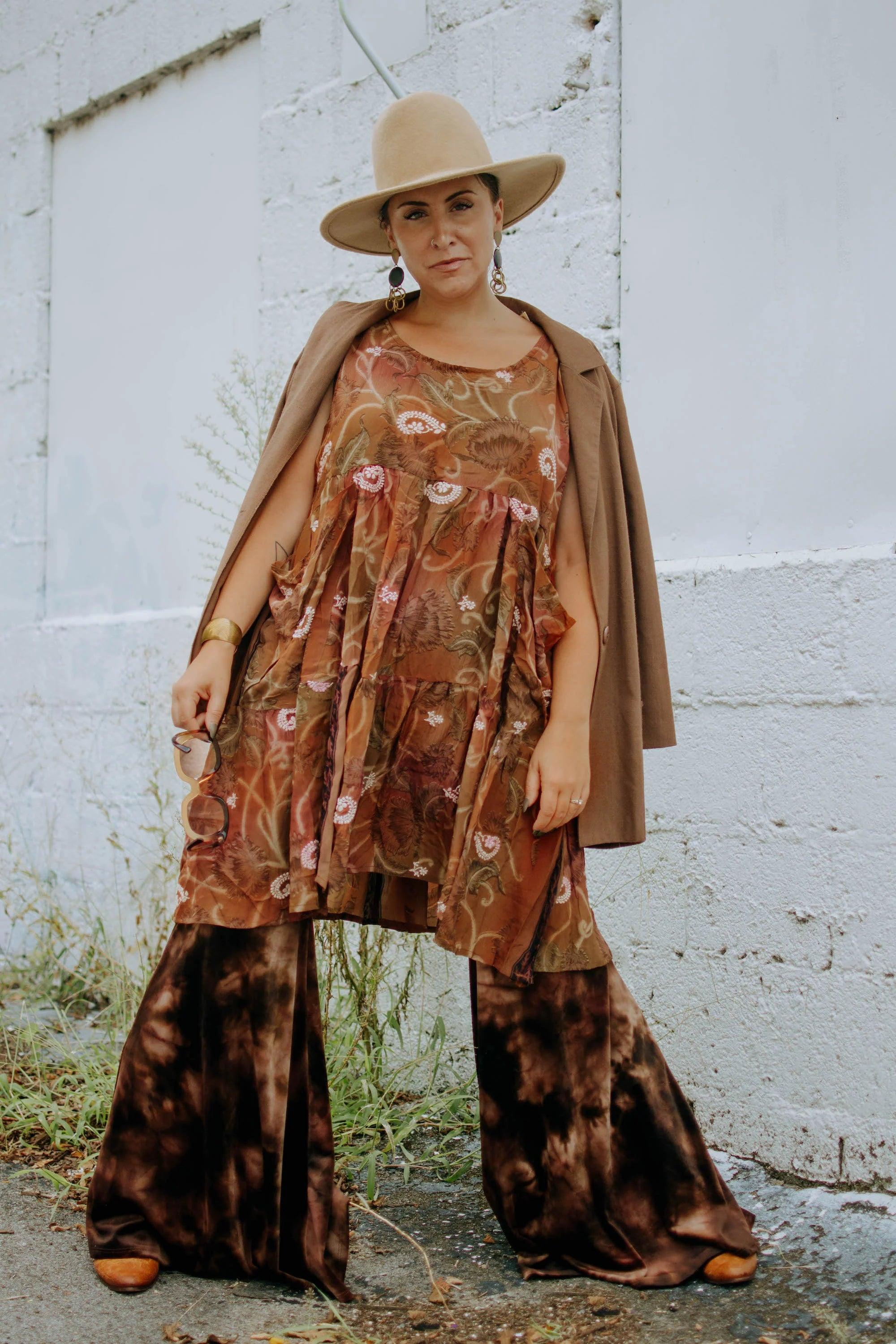Silk Meadow Mini Dress by Kantha Bae Elegant Sequin Mini Dress