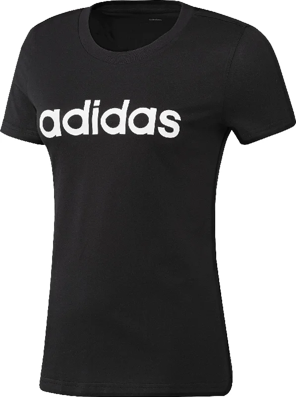 Essentials Linear Slim Tee - Women's|-|T-shirt Essentials Linear Slim - Femme-- Ribbed Striped Patterned Essentials Linear Slim Tee - Women's|-|T-shirt Essentials Linear Slim - Femme-- Ribbed Striped Patterned