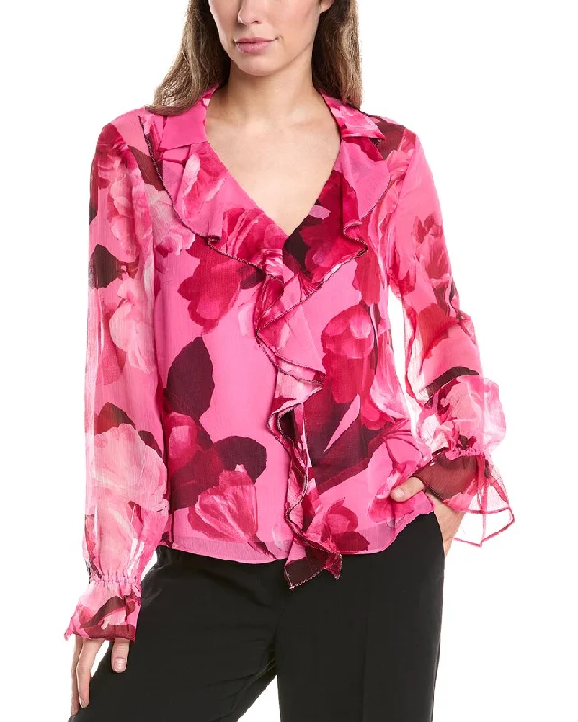 Ted Baker Ruffle Blouse Polished Work Blouse