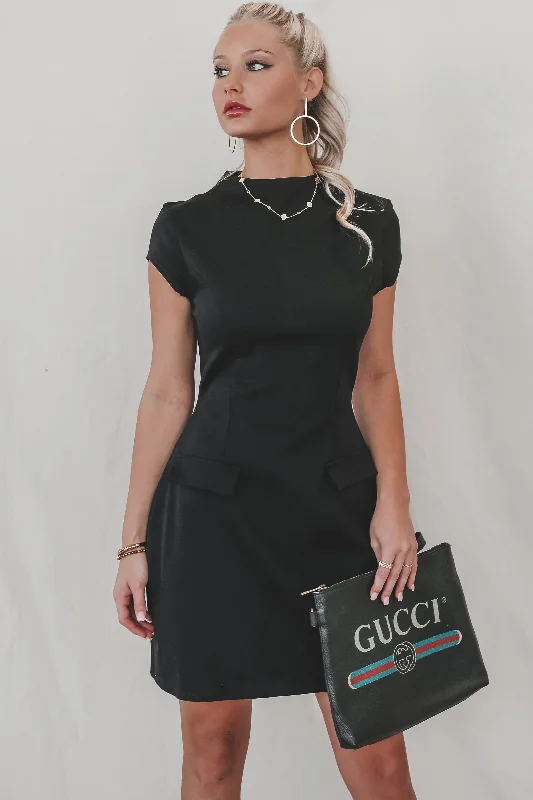 Queen Of The Game Short Sleeve Mini Dress Comfortable Wrap Mini Dress