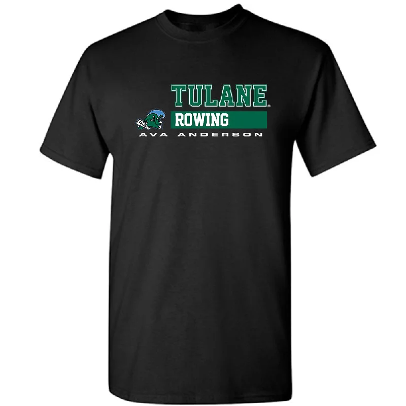 Tulane - NCAA Women's Rowing : Ava Anderson - Classic Fashion Shersey T-Shirt-- Cozy Warm Stylish Tulane - NCAA Women's Rowing : Ava Anderson - Classic Fashion Shersey T-Shirt-- Cozy Warm Stylish