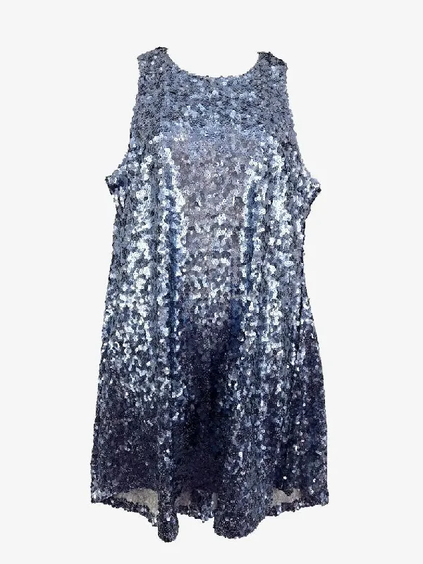 Bohemian Traders Sequin A-Line Party Mini Dress Size XXXL Trendy Crossover Mini Dress Bohemian Traders Sequin A-Line Party Mini Dress Size XXXL Trendy Crossover Mini Dress