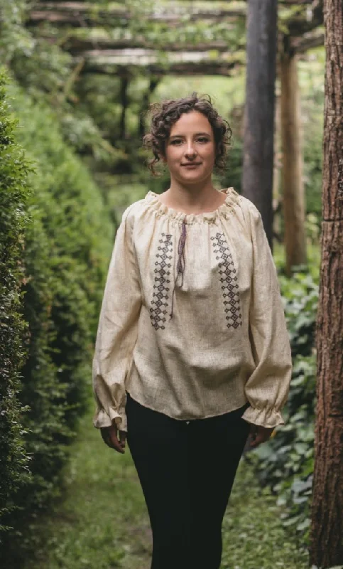 Folkwear 103 Romanian Blouse Everyday Stylish Blouse