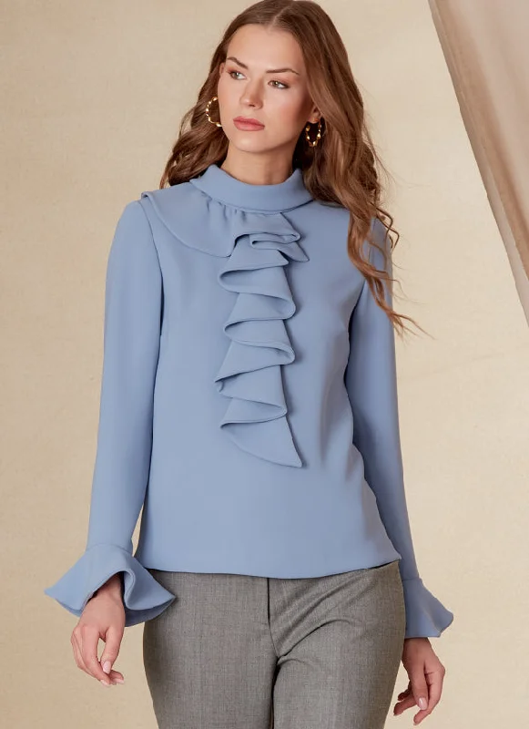Vogue Blouses V1824 Backless Summer Blouse