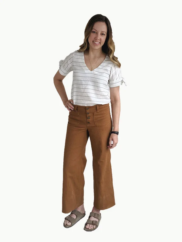 Hey June Handmade Lucerne Blouse Chic Wrap Blouse