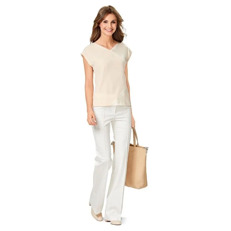 Burda Blouses 6579 Silky Tunic Blouse