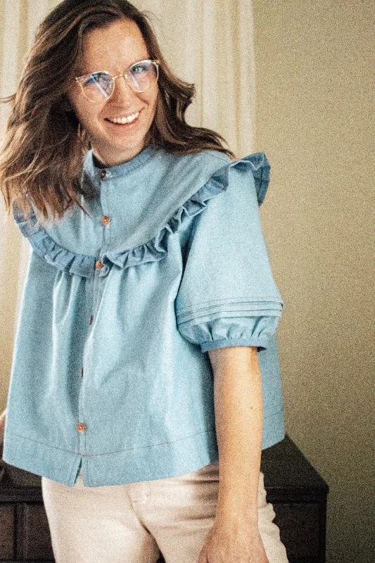Madswick Raida Blouse Casual Relaxed Blouse