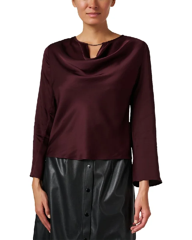 Ecru Andrews Blouse Wrap Front Blouse