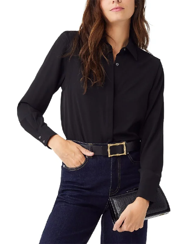 J.Mclaughlin Circe Blouse Balloon Sleeve Blouse