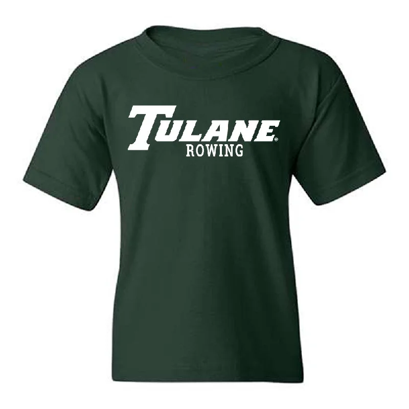Tulane - NCAA Women's Rowing : Ava Anderson - Youth T-Shirt-- V-Neck T-Shirt Long Sleeve Cotton Tulane - NCAA Women's Rowing : Ava Anderson - Youth T-Shirt-- V-Neck T-Shirt Long Sleeve Cotton