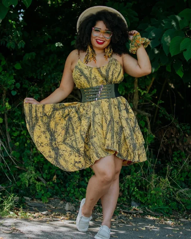 Kantha Moonchild Mini Dress by Kantha Bae One Size Comfortable Bodycon Mini Dress