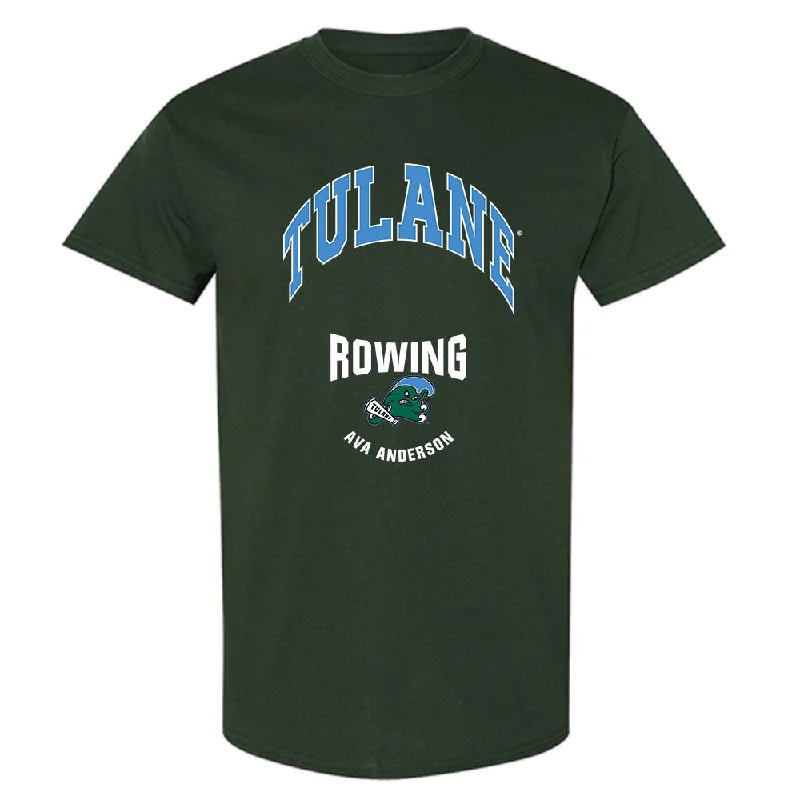 Tulane - NCAA Women's Rowing : Ava Anderson - Classic Fashion Shersey T-Shirt-- Machine Wash Dry Clean Hand Wash Tulane - NCAA Women's Rowing : Ava Anderson - Classic Fashion Shersey T-Shirt-- Machine Wash Dry Clean Hand Wash