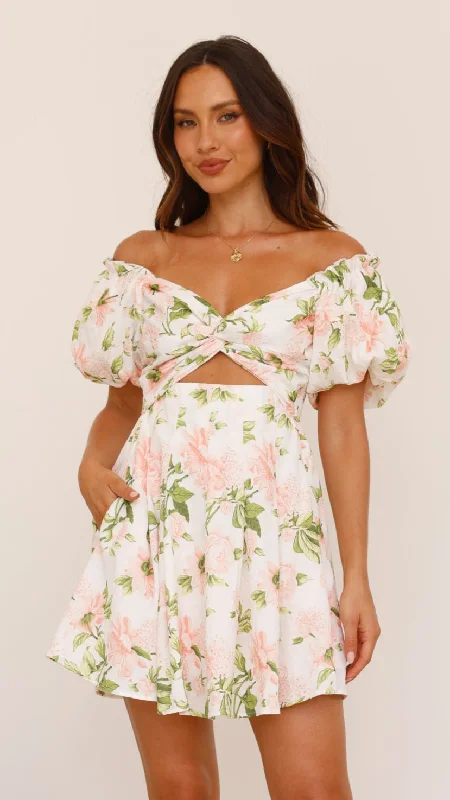 Stelle Mini Dress - Bloom Chic Bohemian Mini Dress