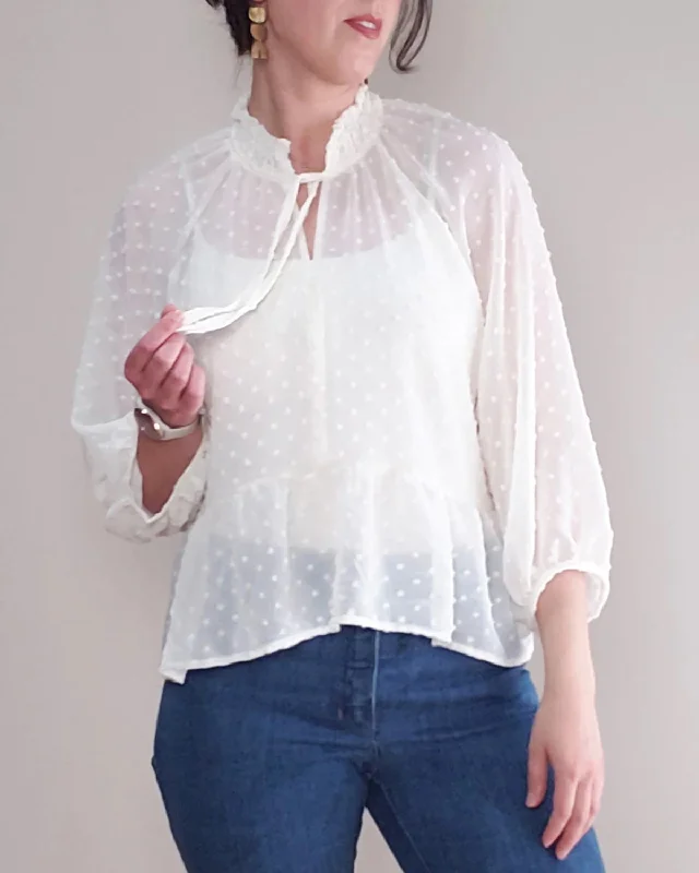 Pattern Scout Poppy Blouse Office-Ready Blouse