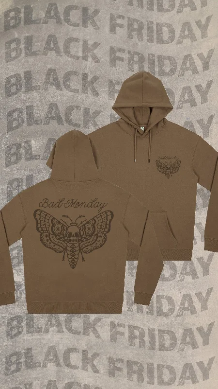 BF Death Moth Hoodie Hoodie with Drawcord Adjustable Secure