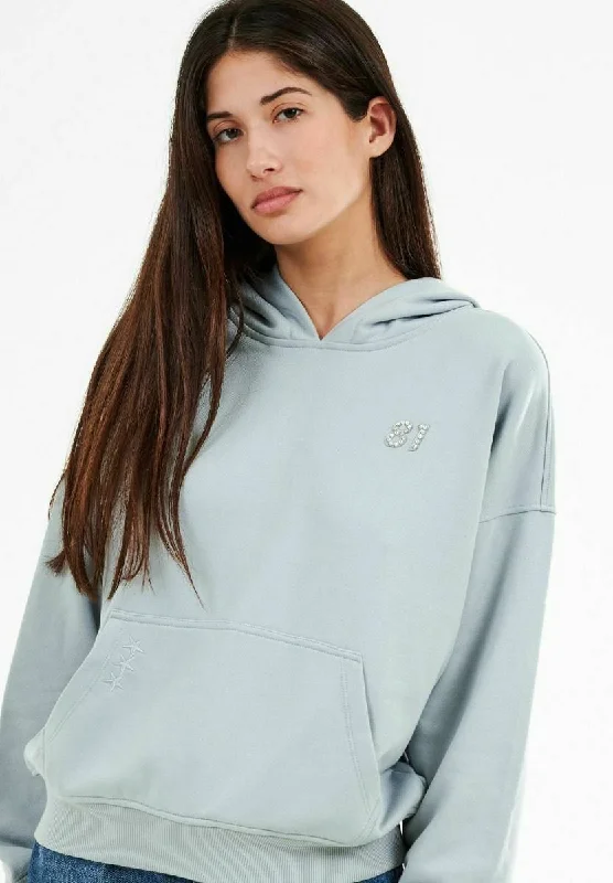 Guess Morgane Hooded Sweatshirt Hoodie with Lining Warm Insulated