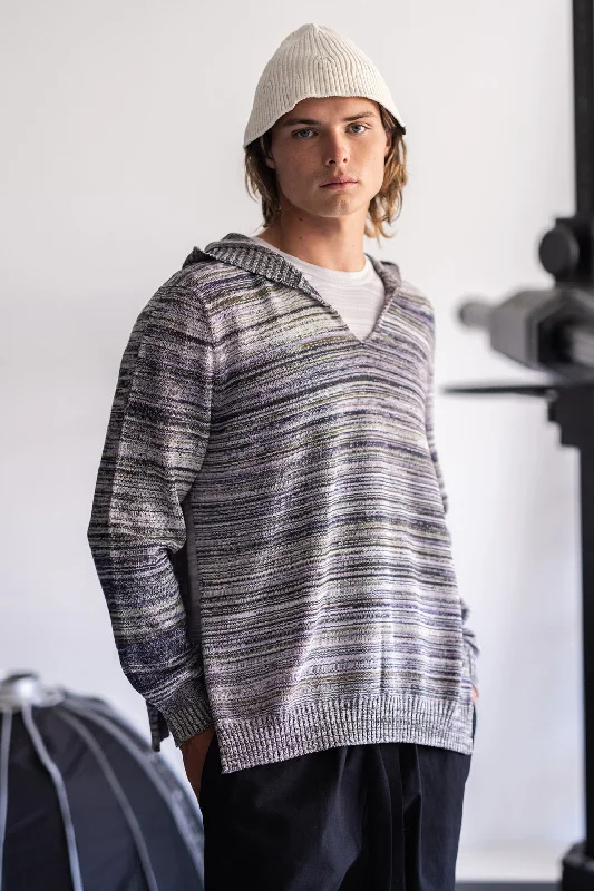 Cotton Universal Split Hoodie Hoodie with Hem Frayed Vintage Worn