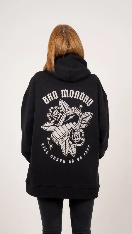 Till Death Hoodie Hoodie with Patch Decorative Personalized