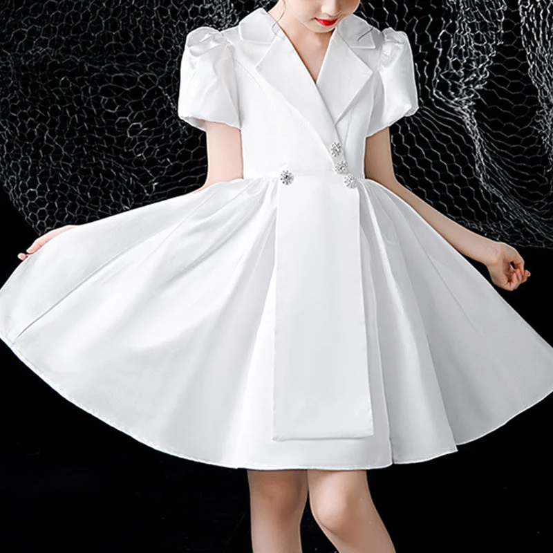 Girl First Communion Dress Toddler White Texture Bead Flower Girl Dress Baptism Dress Tunics Ceremony elegant Girl First Communion Dress Toddler White Texture Bead Flower Girl Dress Baptism Dress Tunics Ceremony elegant