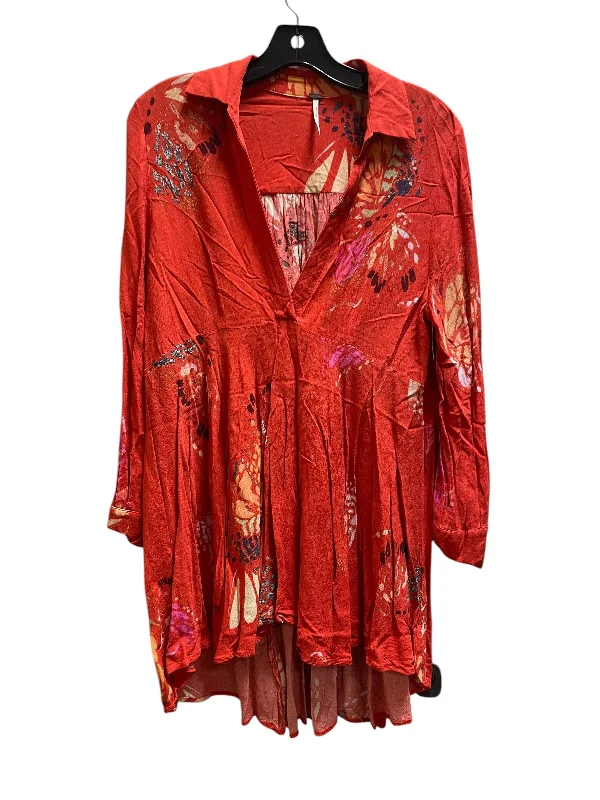 Dress Casual Short By Free People  Size: M Tunics Distressed trendy