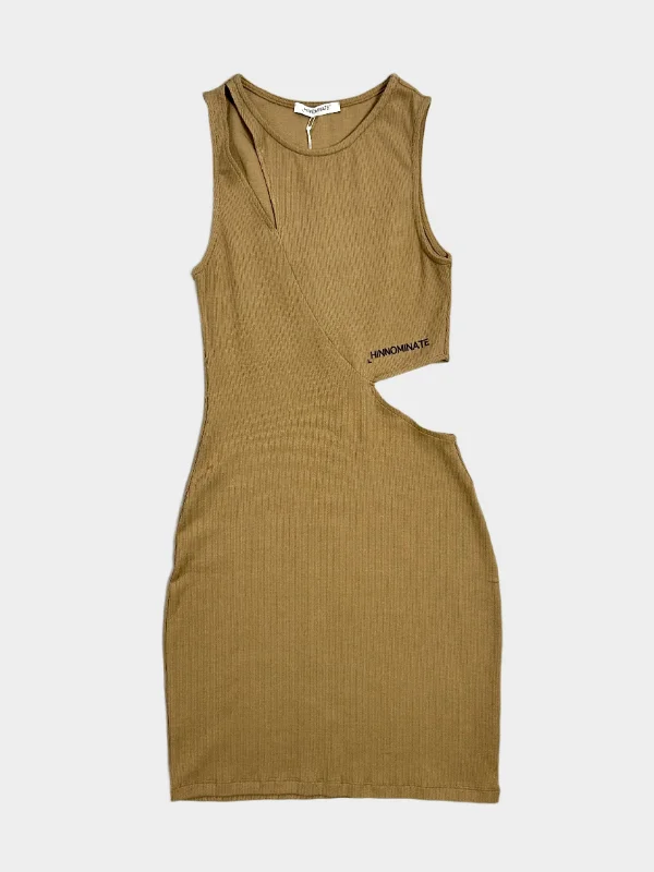 Mini Cut-Out Dress Pencil Office Professional