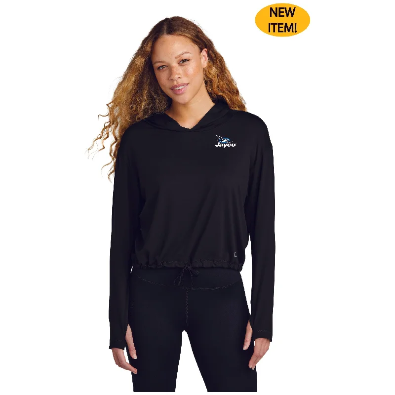 New Era® Ladies Power Long Sleeve Hoodie - LNEA229 Hoodie with High-Low Hem Asymmetrical Trendy New Era® Ladies Power Long Sleeve Hoodie - LNEA229 Hoodie with High-Low Hem Asymmetrical Trendy