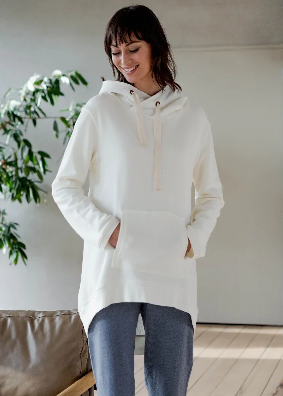 Cush Women's Hoodie Hoodie with Longline Fit Extended Stylish