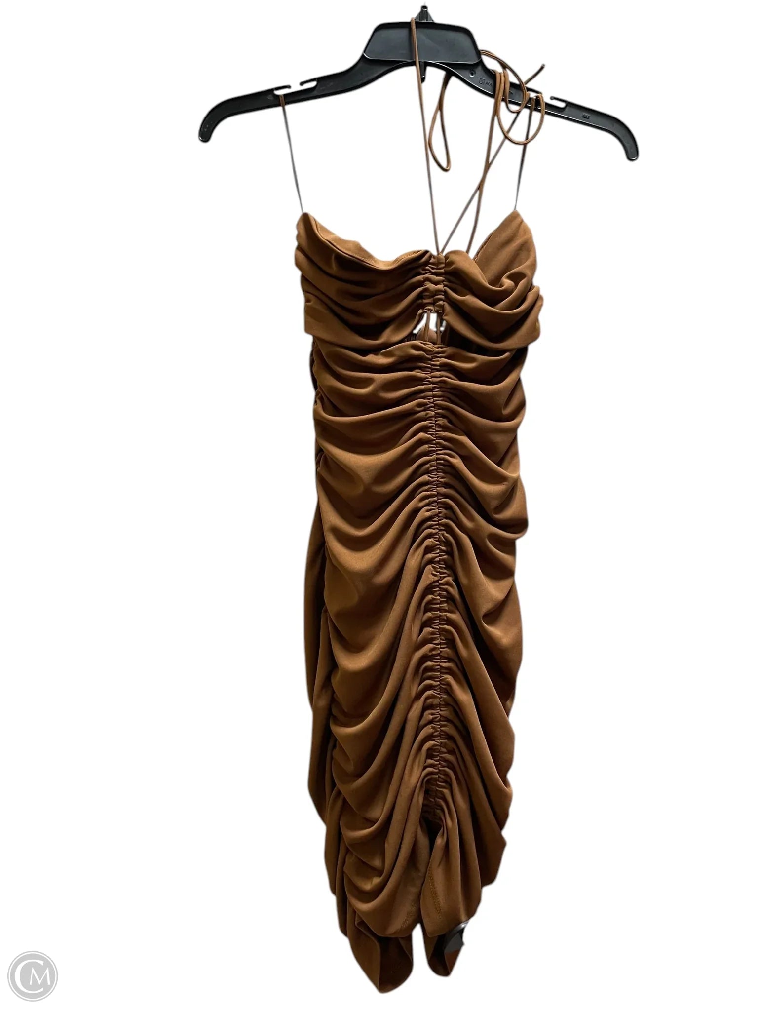 Dress Party Short By Zara In Brown, Size: S Tunics Fleece cozy