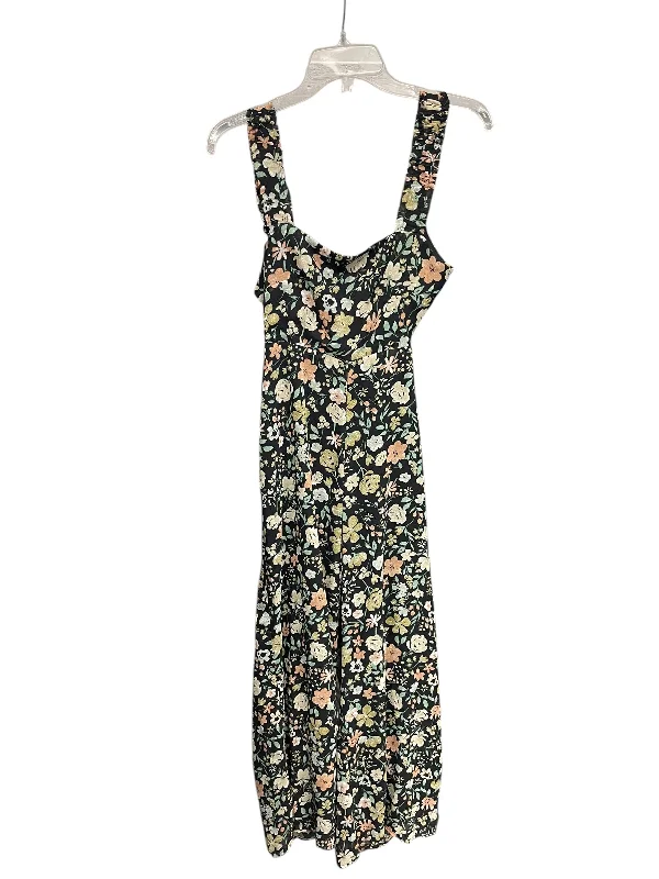 Dress Casual Maxi By Cmc In Black, Size: S Tunics stripes playful