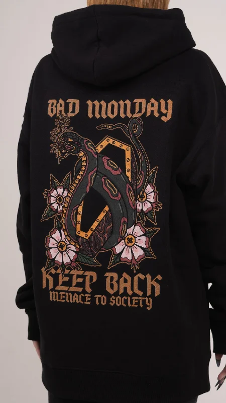 Keep Back Hoodie Hoodie with Print Artistic Unique