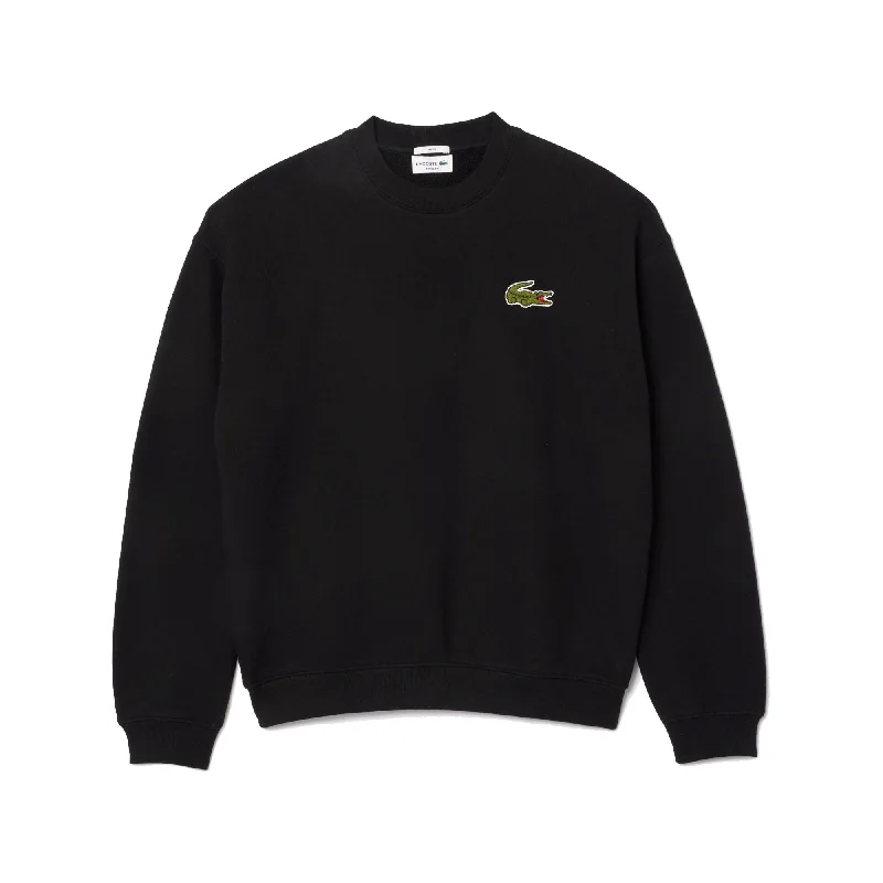 Lacoste SH2741  Sweatshirt Hoodie with Hem Frayed Vintage Worn