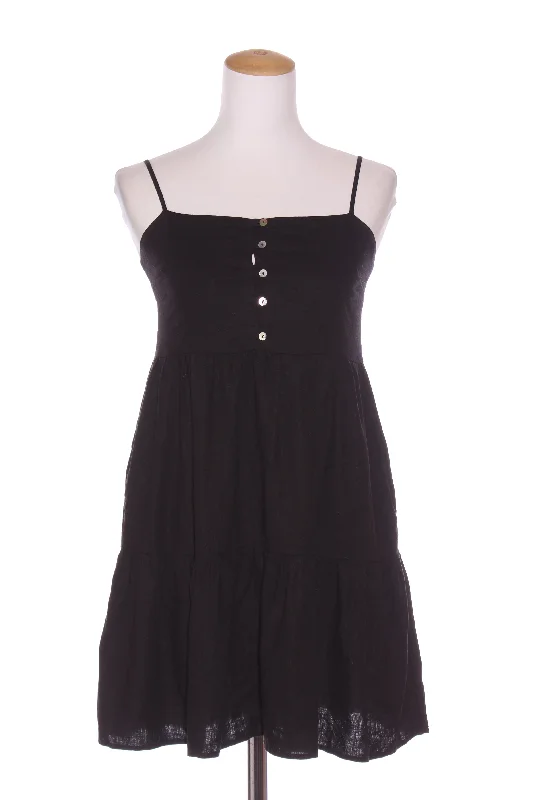 DOTTI - Linen blend sun dress! 6-8 Tunics Floral girly