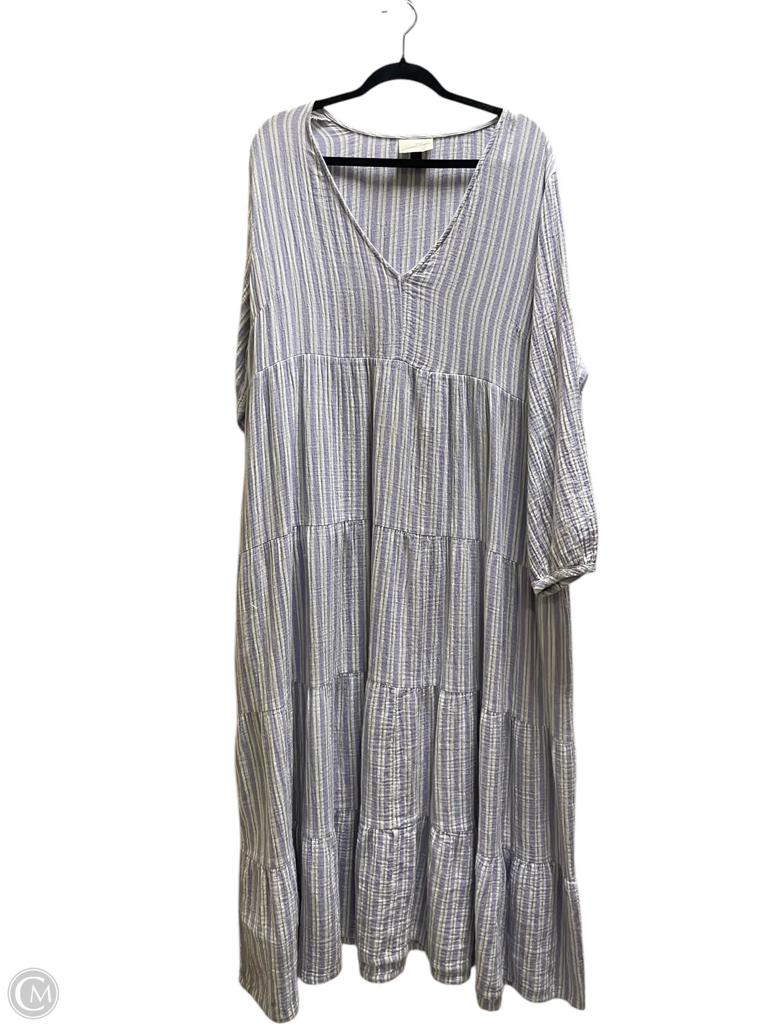 Dress Casual Maxi By Universal Thread In Striped Pattern, Size: Xxl Tunics Exclusive limited