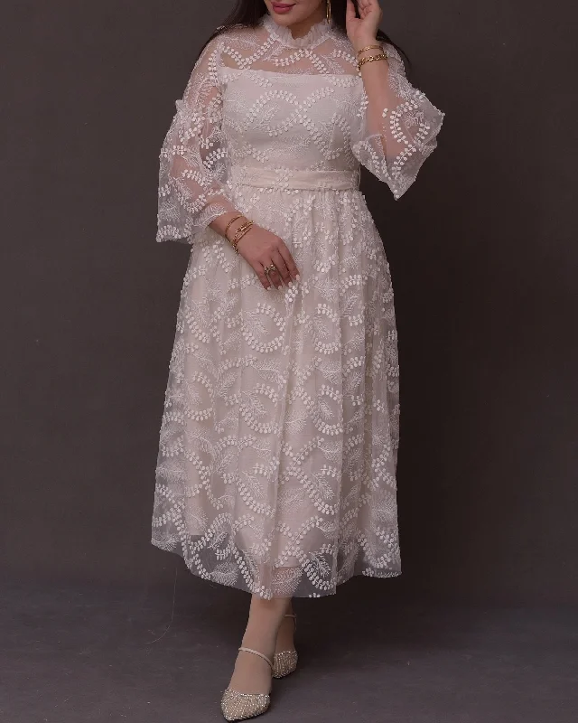 F112001 Chic Party Dress Tunics Timeless classic