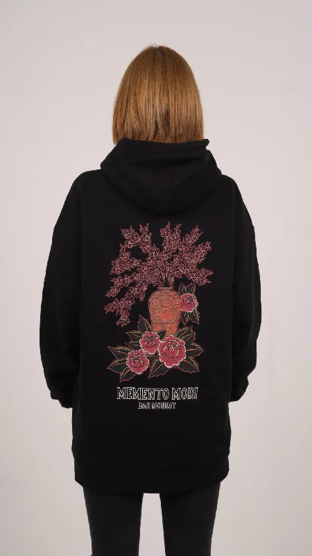 Memento Mori Hoodie Hoodie with Hood Adjustable Protection