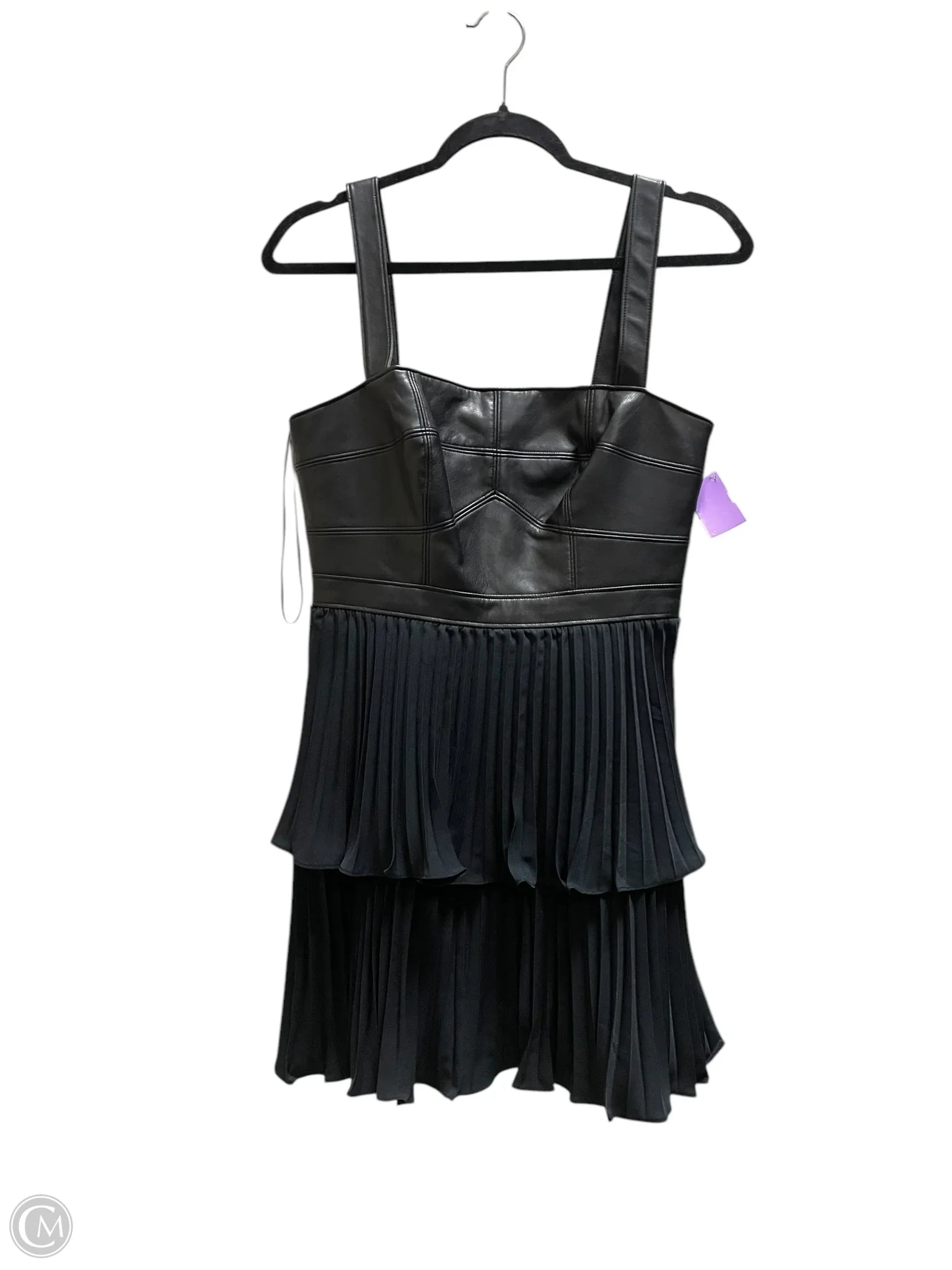 Dress Party Short By Amur In Black, Size: 4 Tunics Luxurious premium