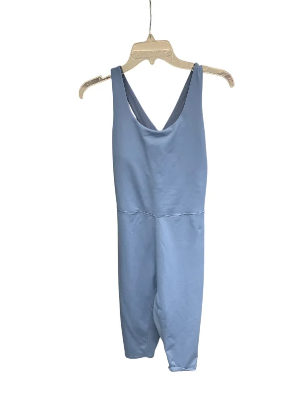 Athletic Dress By Fabletics In Blue, Size: L Tunics Plaid country