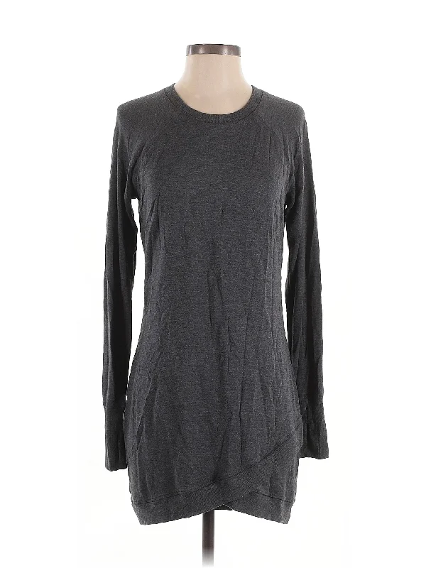 Casual Dress Square Neckline Feminine