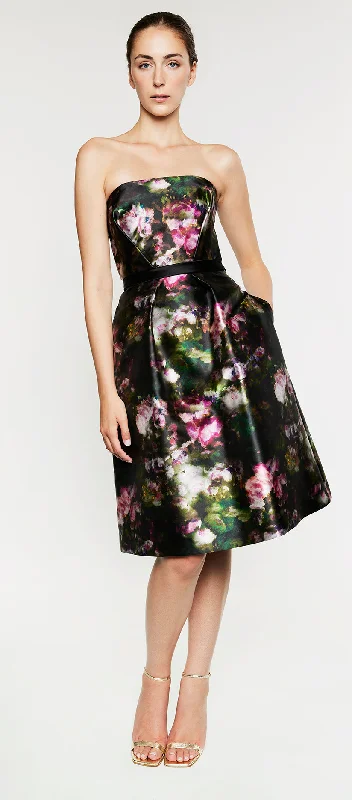 Strapless Party Dress Off-the-shoulder Bohemian Festive