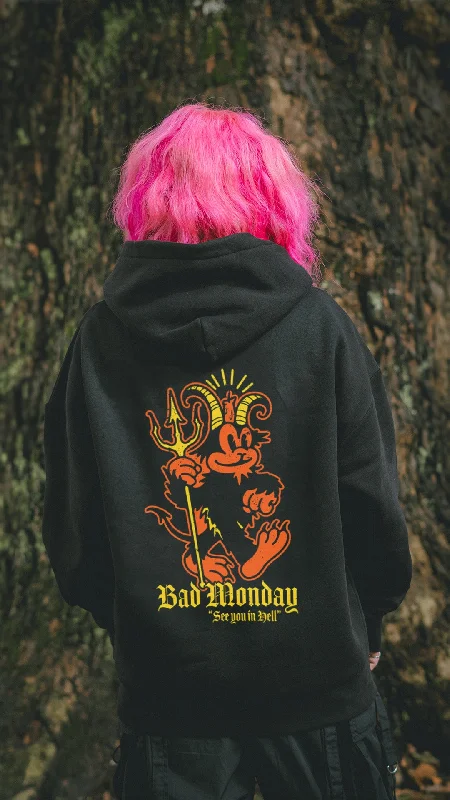 Oversized SYIH Hoodie Hoodie with Gradient Ombre Colorful