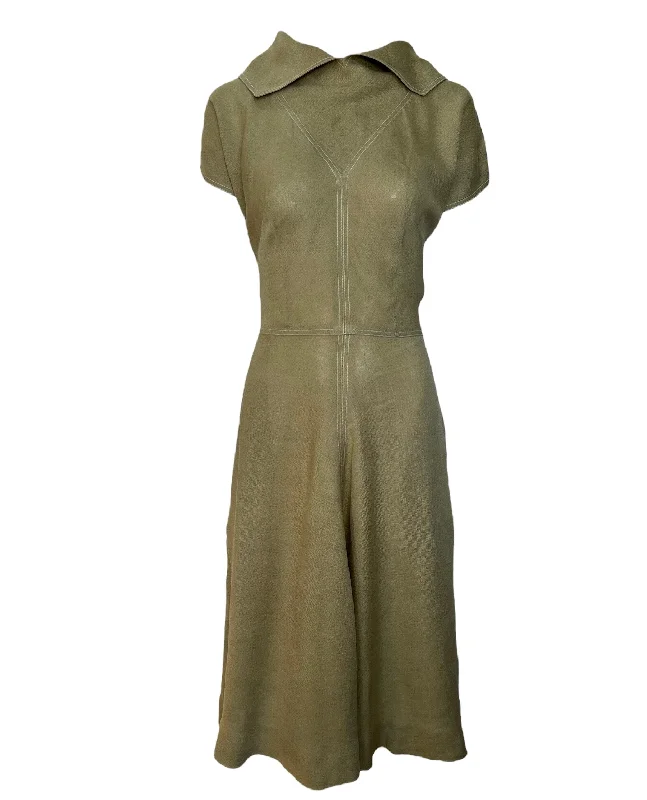 Claire McCardell Avocado Green Dress Tunics Versatile all-occasion