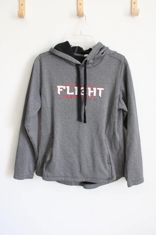 Sport-Tek Pennsylvania Flight Basketball Gray Hoodie | L Hoodie with Velcro Closure Adjustable Secure Sport-Tek Pennsylvania Flight Basketball Gray Hoodie | L Hoodie with Velcro Closure Adjustable Secure