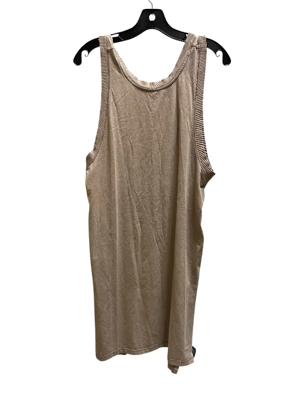 Dress Casual Midi By Free People In Brown, Size: M Tunics Versatile functional