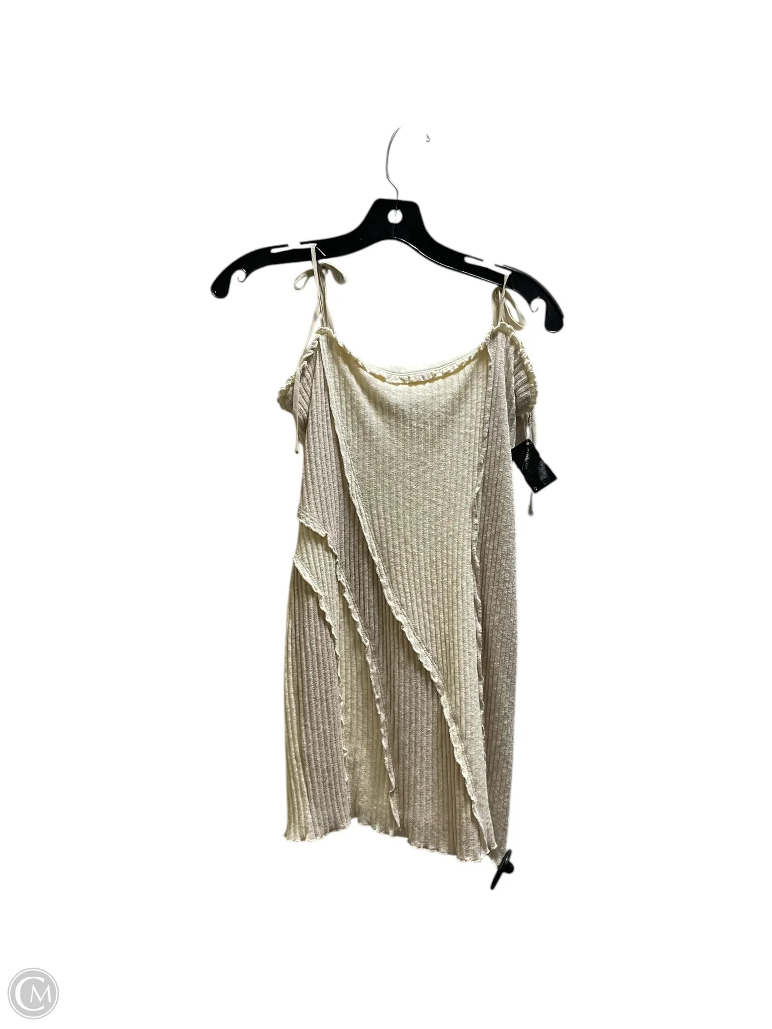 Dress Casual Short By Urban Outfitters In Tan, Size: M Tunics Brand named