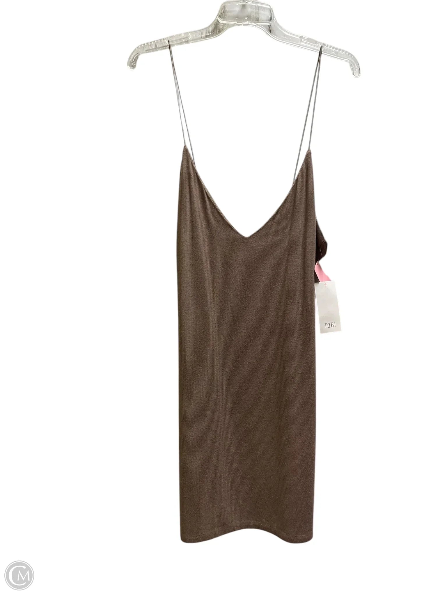 Dress Casual Short By Tobi In Brown, Size: L Tunics Trousers formal