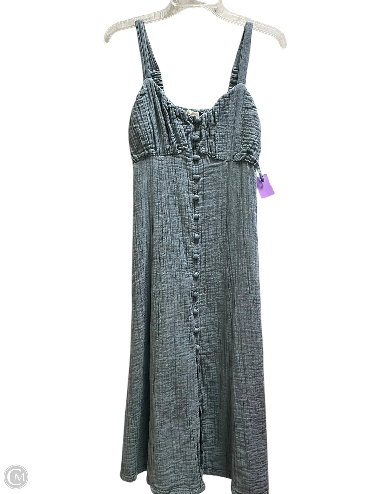 Dress Casual Midi By Clothes Mentor In Blue, Size: M Turtleneck Warm Winter